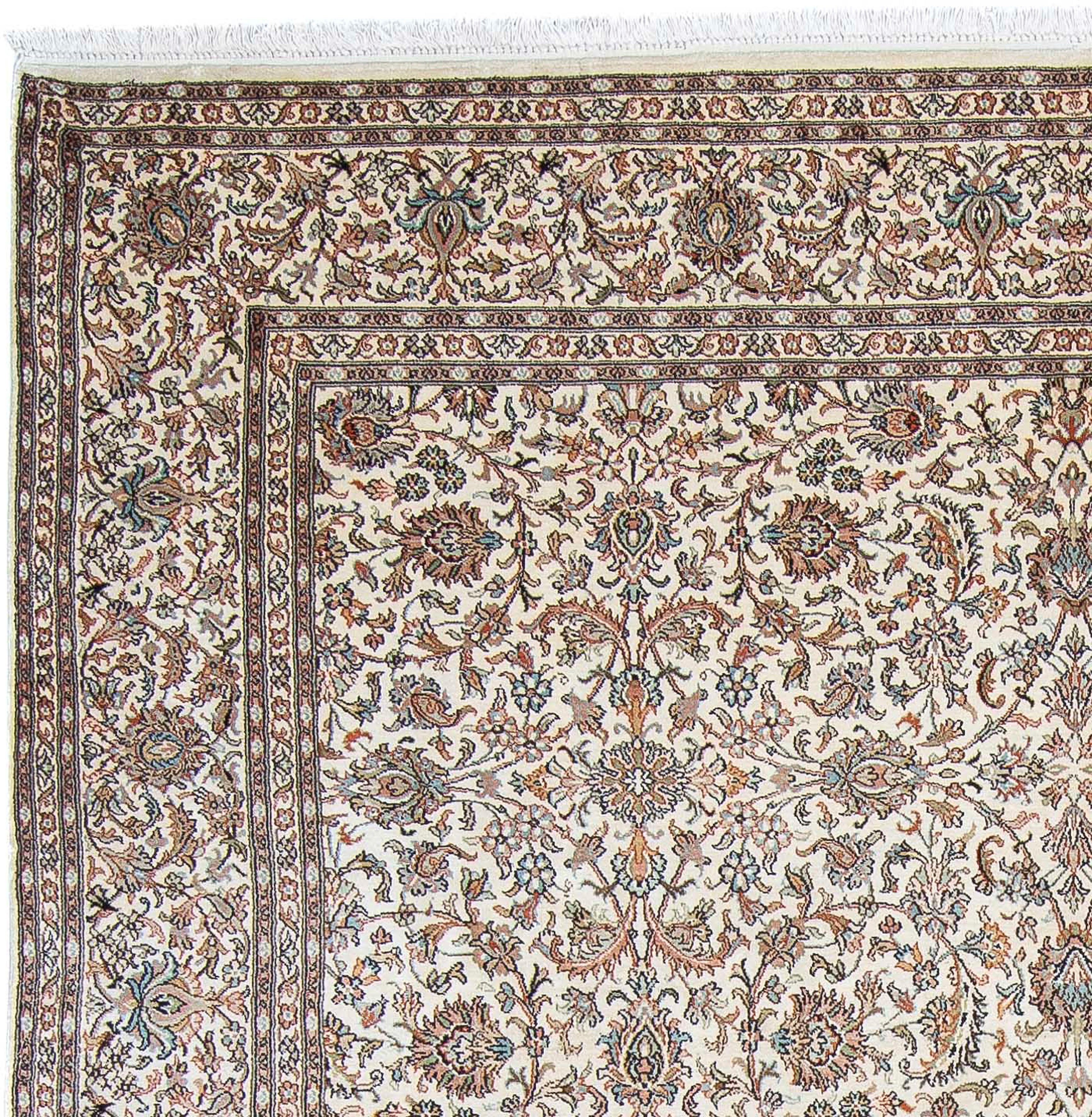 Zertifikat Einzelstück Perser morgenland, x 10 200 cm Classic 300 - - Orientteppich rechteckig, mm, Wohnzimmer, beige, - Handgeknüpft, Höhe: mit