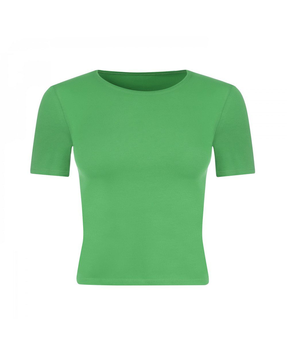Evoni T-Shirt Damen kurzes Kurzarmshirt aus günstig online kaufen