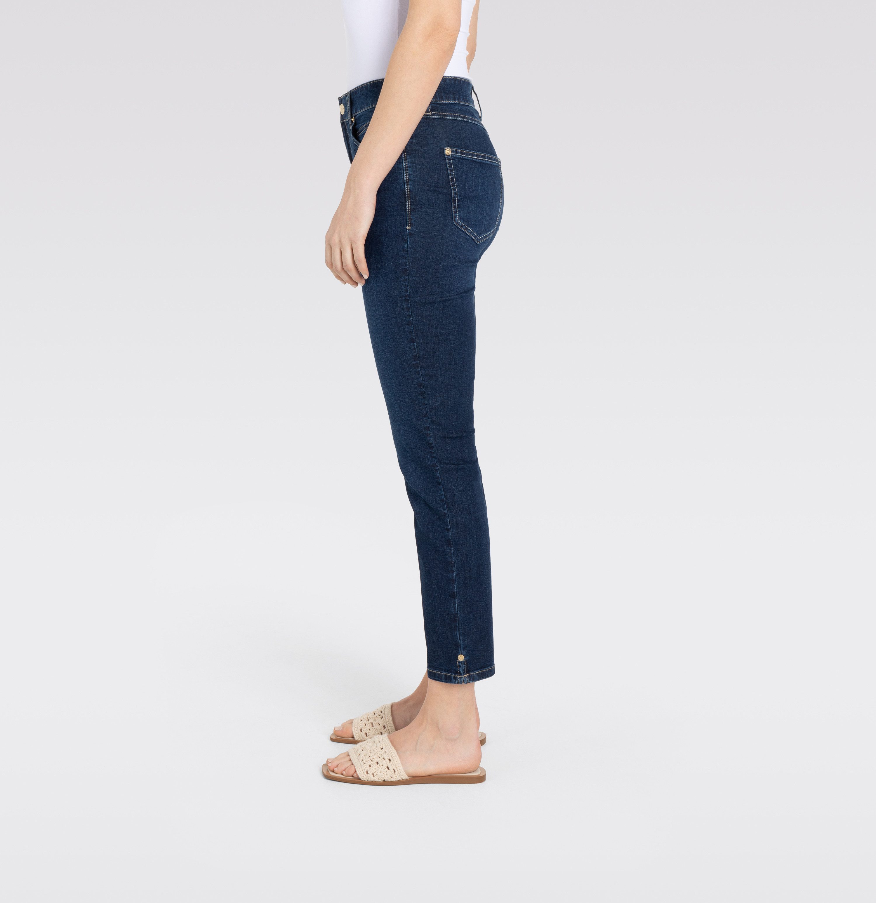 MAC Stretch-Jeans MAC MELANIE 7/8 new basic wash 5045-90-0352 D845 - ULTRALIGHT