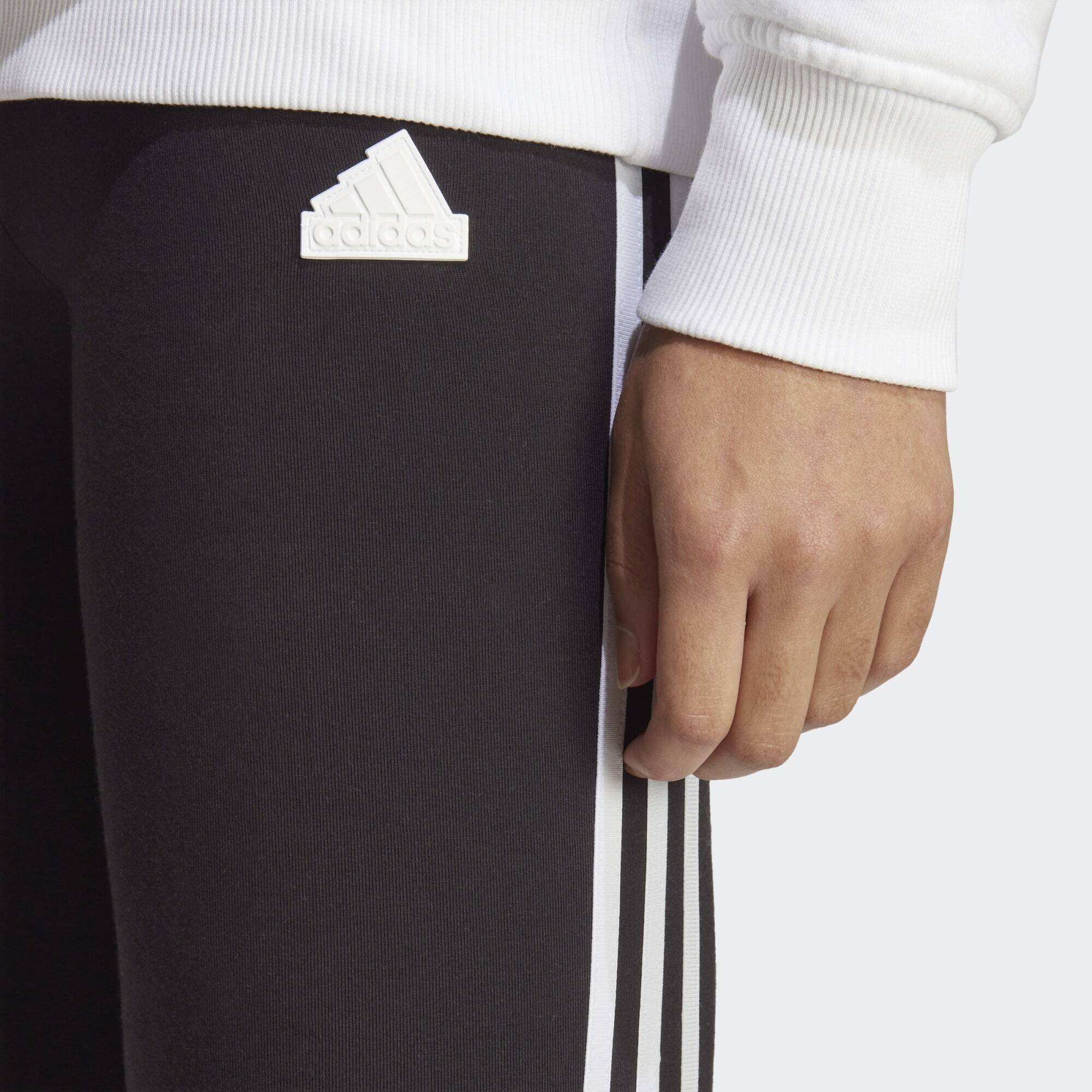 Leggings FUTURE LEGGINGS schwarz ICONS Sportswear adidas 3-STREIFEN weiß /