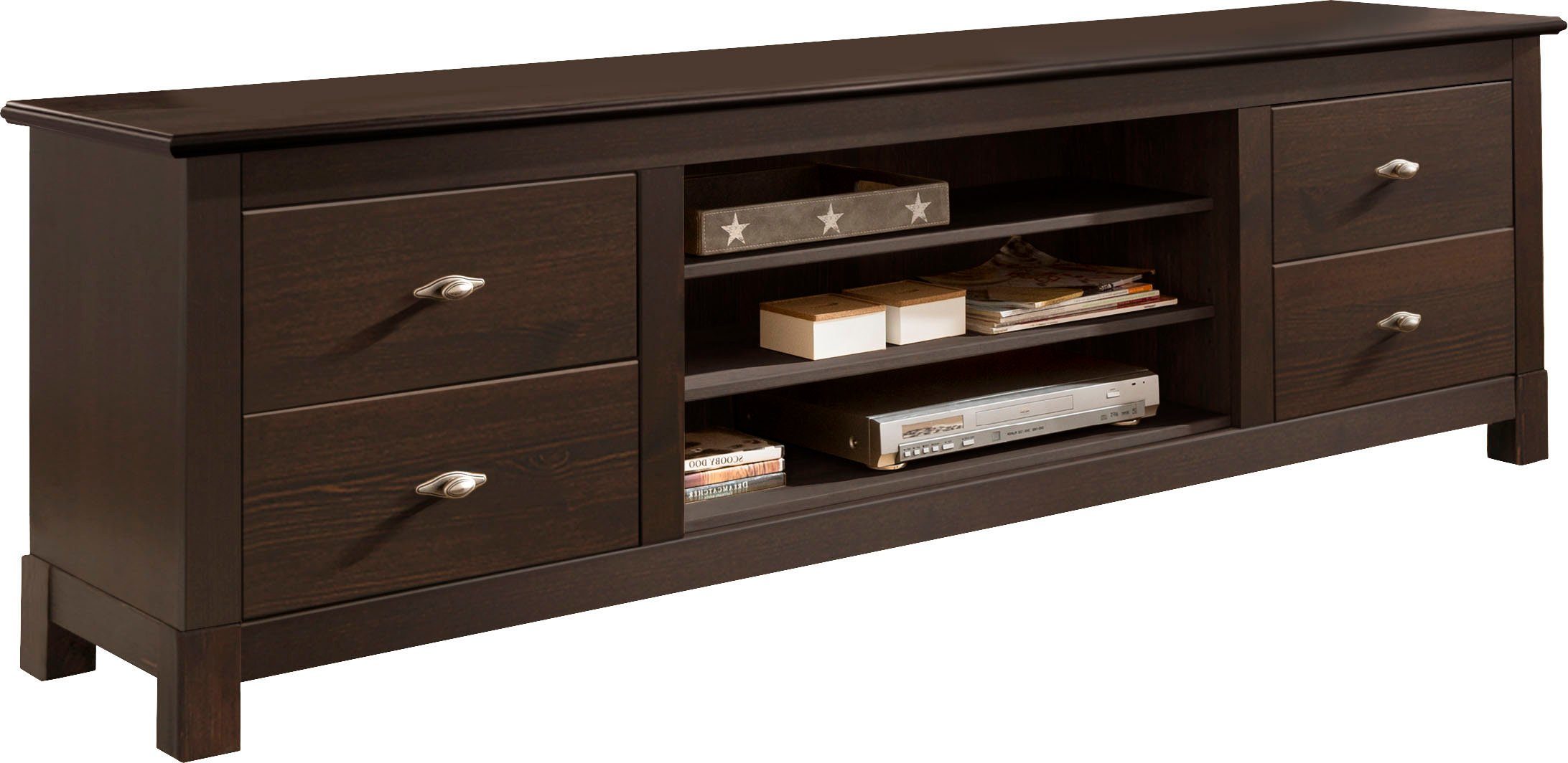 OTTO home Lowboard Rauna, Kommode, Breite 200 cm, FSC®-zertifiziertes Massi günstig online kaufen