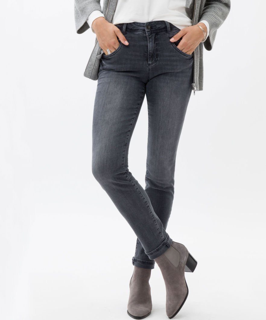 Brax 5-Pocket-Jeans Style SHAKIRA, Hochwertiger Mix aus Baumwolle und  Elasthan | Jeans