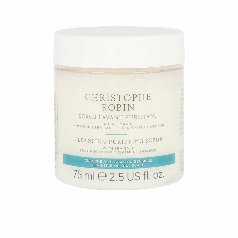 Christophe Robin Haarkur CLEANSING purifying scrub with sea salt 75ml