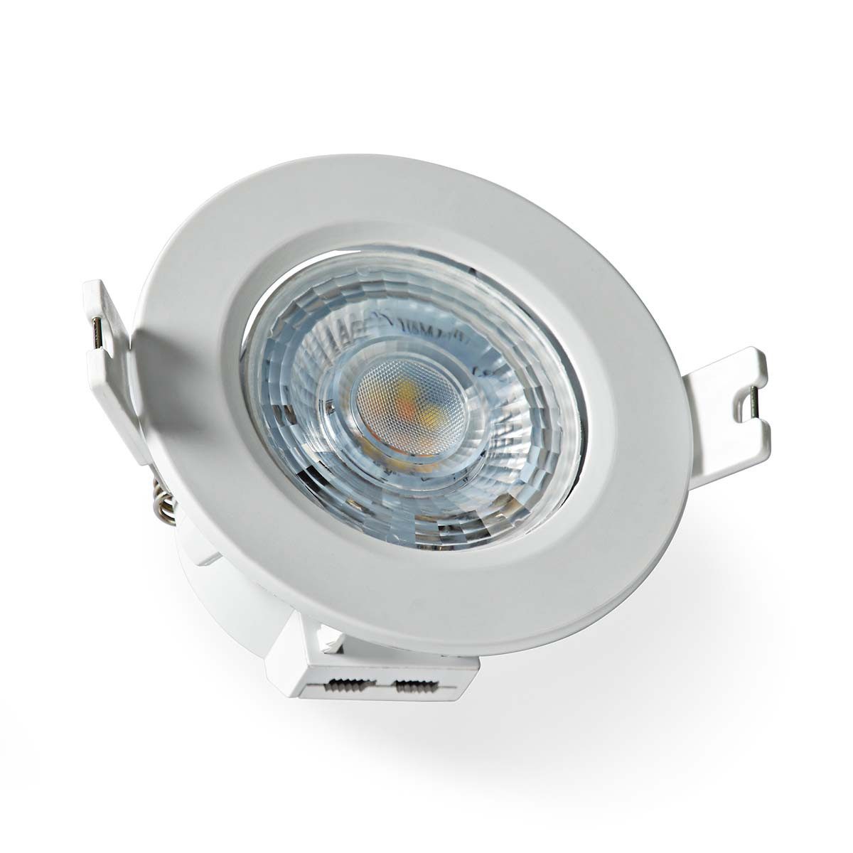 Nedis LED Deckenleuchte WIFILCS10WT, WLAN, dimmbar, Steuerung per App und Sprache, Loop-in/Loop-out, Warm bis kühlen weiß, WLAN, dimmbar, Steuerung per App und Sprache, Loop-in/Loop-out