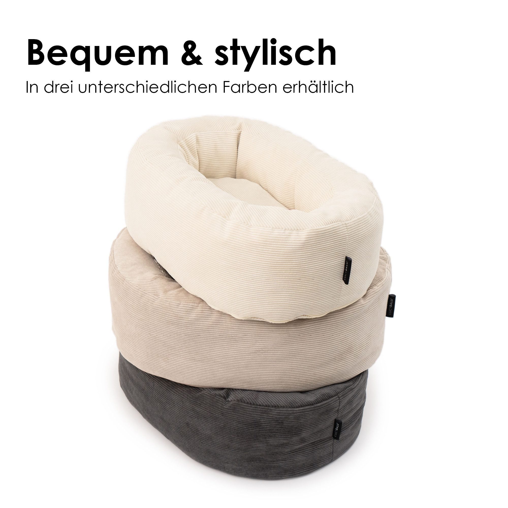 LucyBalu Tierbett DINGHY Katzenbett waschbar, Katzen Schlafplatz, Katzenkis günstig online kaufen