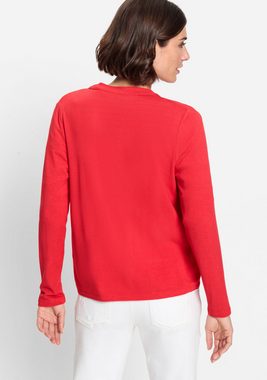 Olsen T-Shirt T-Shirt Cardigan Long Sleeves