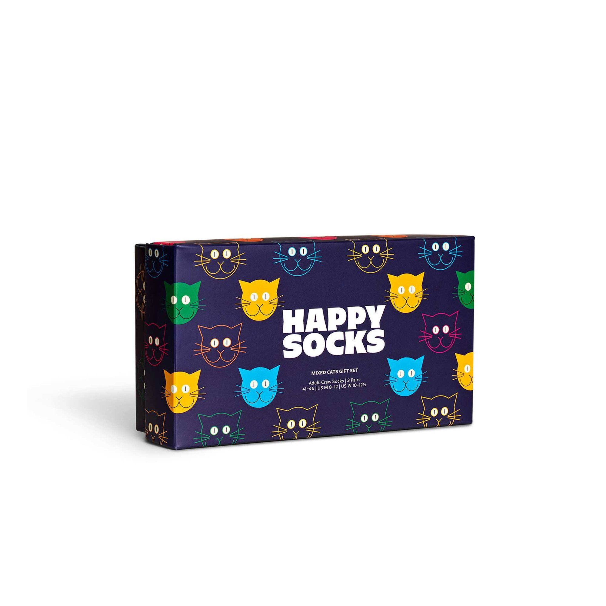 Happy Socks Kurzsocken Unisex Socken 3er Pack Baumwolle (Packung, 3er Pack)