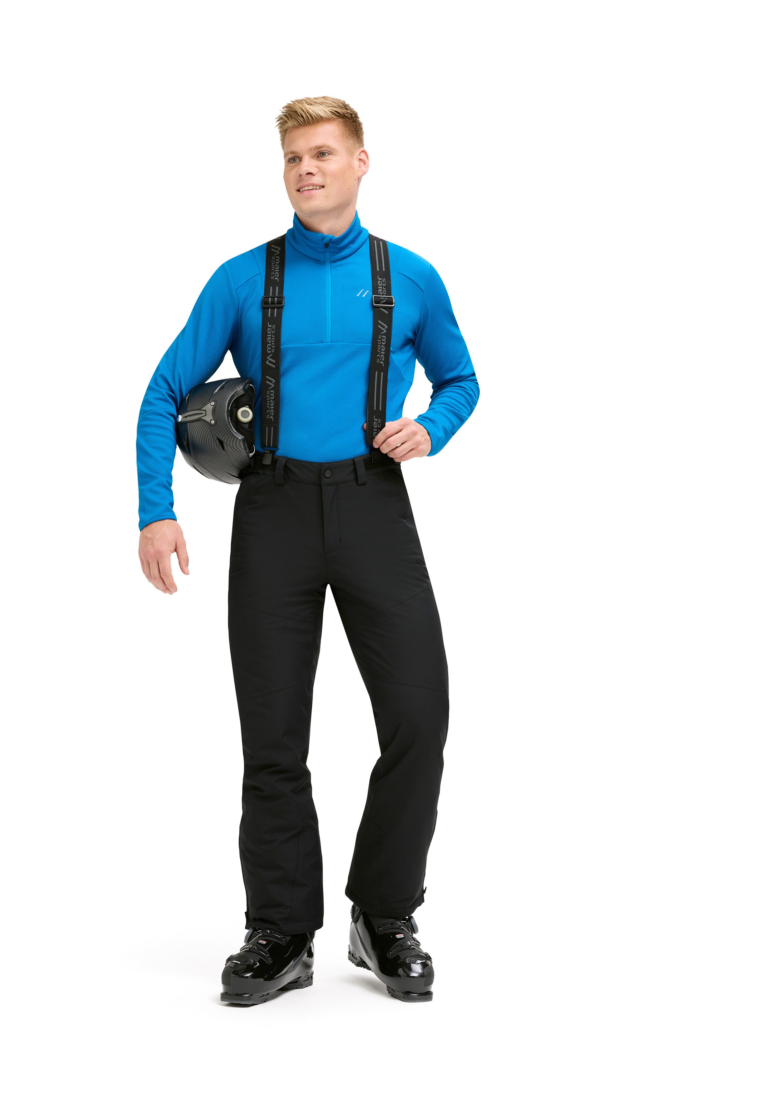Maier Sports Hosenträger Suspender Unisex, Länge verstellbar, hochwertiger Clipverschluss – Bild 4 von 4