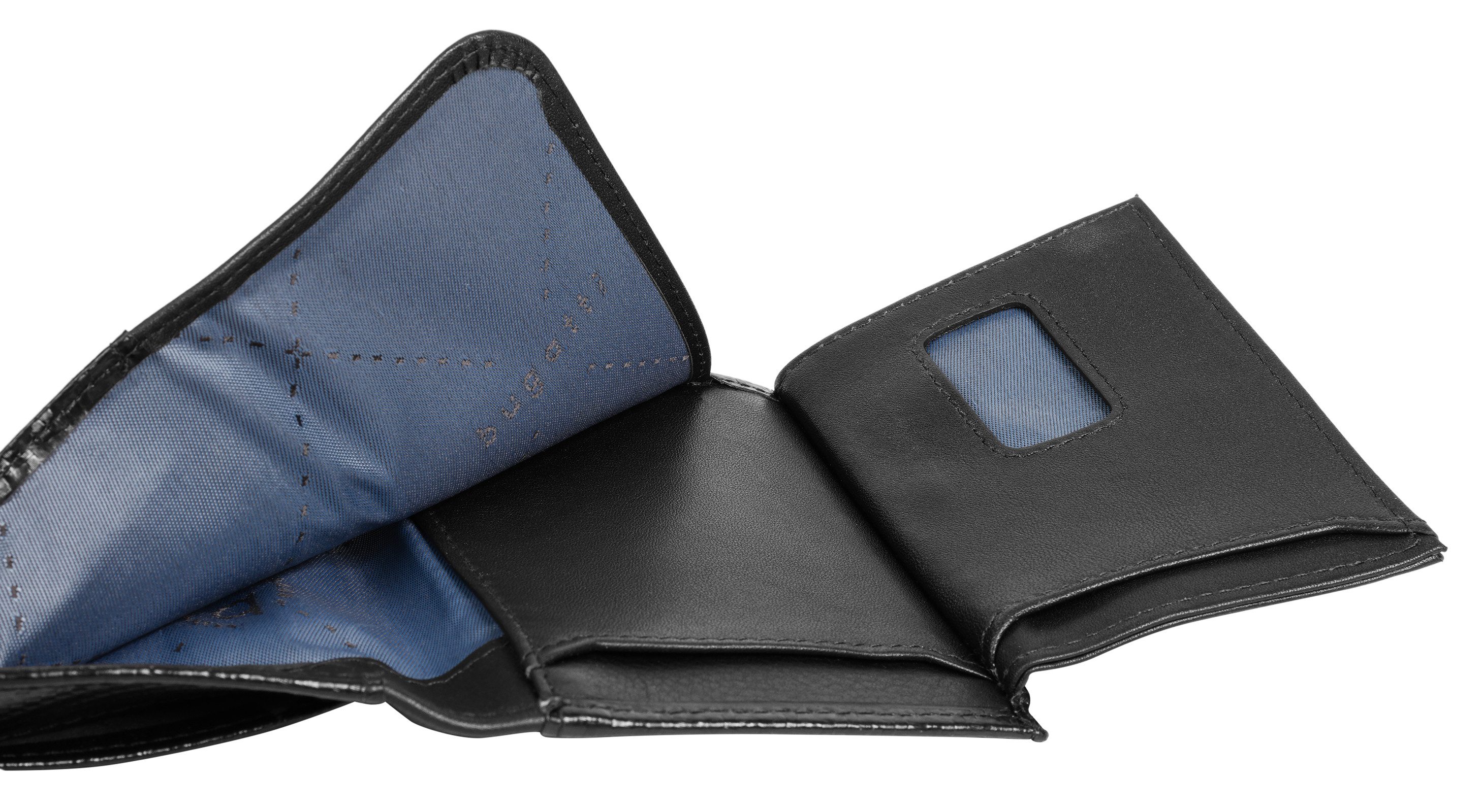 bugatti Geldbörse SECURE SLIM, echt Leder