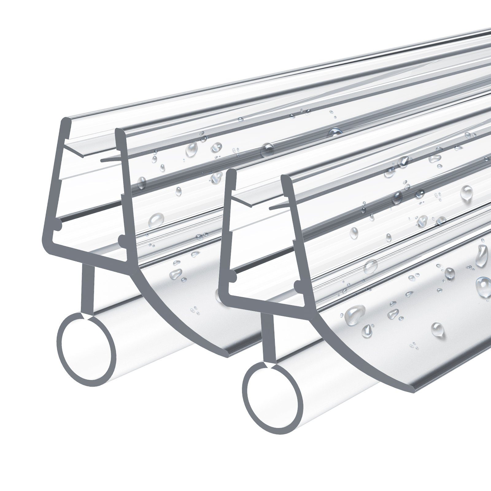 EMKE Duschdichtung Universell Duschtürdichtung Bad Ersatzdichtung Wasserabw günstig online kaufen