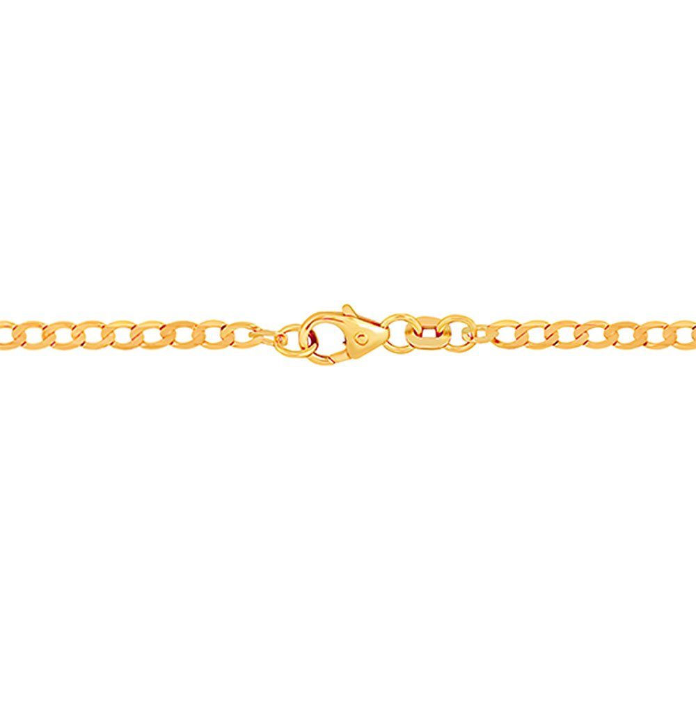 Goldarmband Goldkette Panzerkette Länge 21cm - Breite 2,6mm - 333-8 Karat Gold
