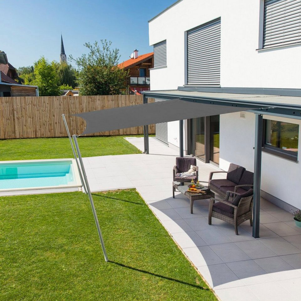 Thumbnail - Windhager Sonnensegel Cannes Quadrat, 3x3m, anthrazit