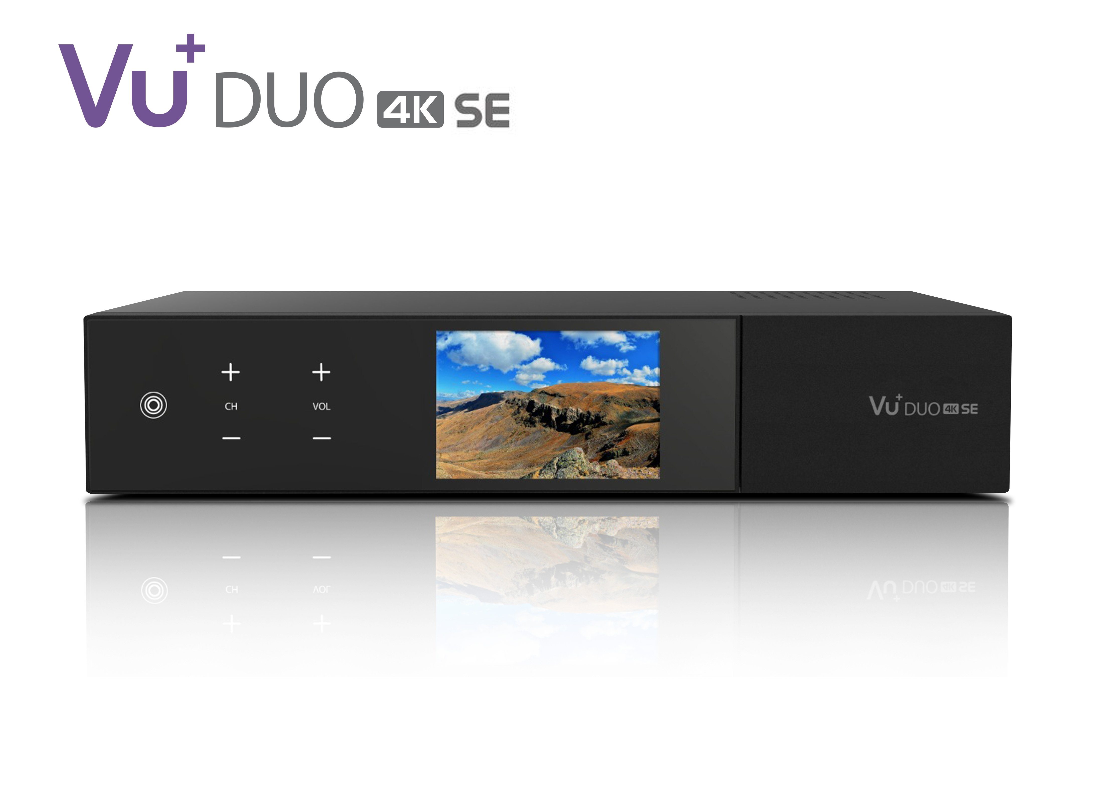 VU+ VU+ Duo 4K SE 1x DVB-S2X FBC Twin Tuner PVR Ready Linux Receiver UHD Satellitenreceiver