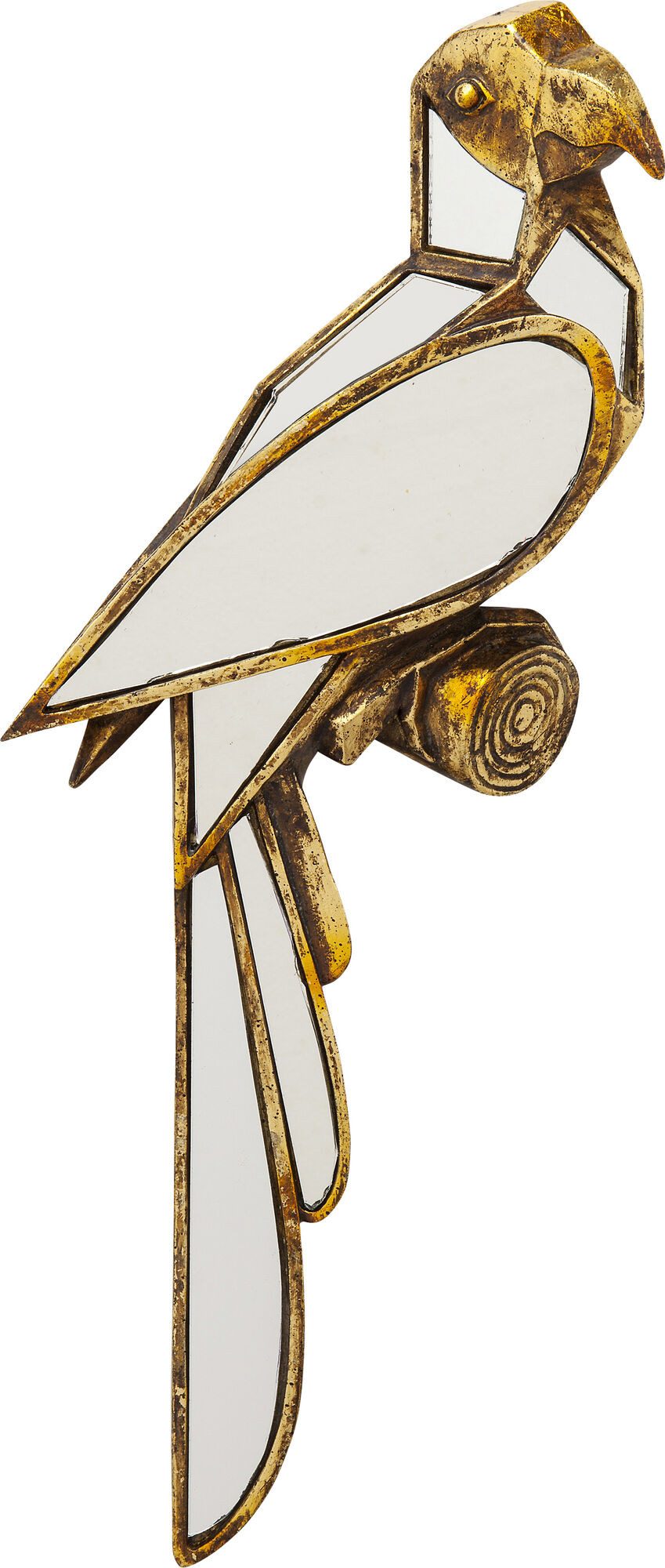 Wanddekoobjekt Wandobjekt Parrot Mirror 15x43cm