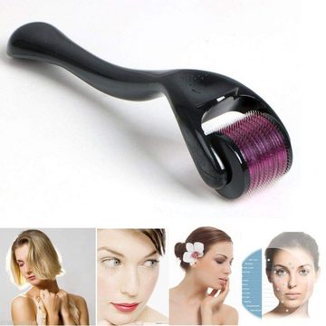 HYTIREBY Mikrodermabrasionsgerät Microneedling-Roller, Microneedle-Beard, Needling-Derma-Roller