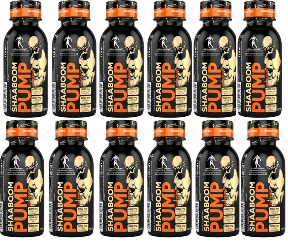 Kevin Levrone Kevin Levrone Shaaboom Pump Juice Shot-12x 120 ml Flüssig