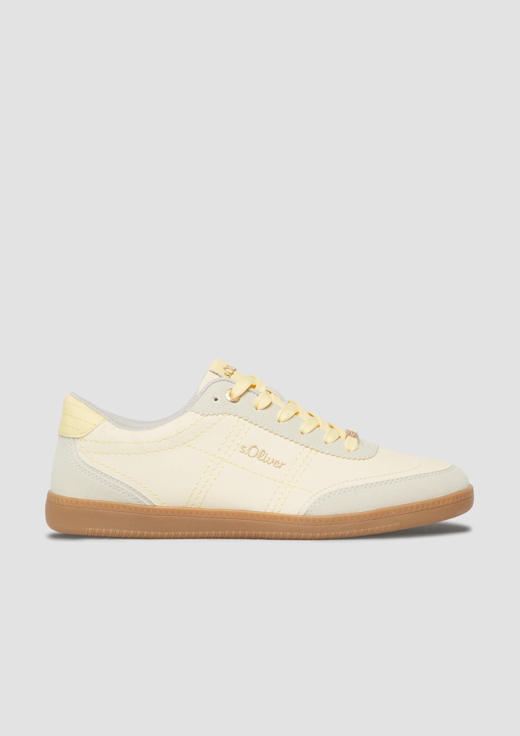 s.Oliver Sneakers Sneaker Sneaker mit Kontrast-Details