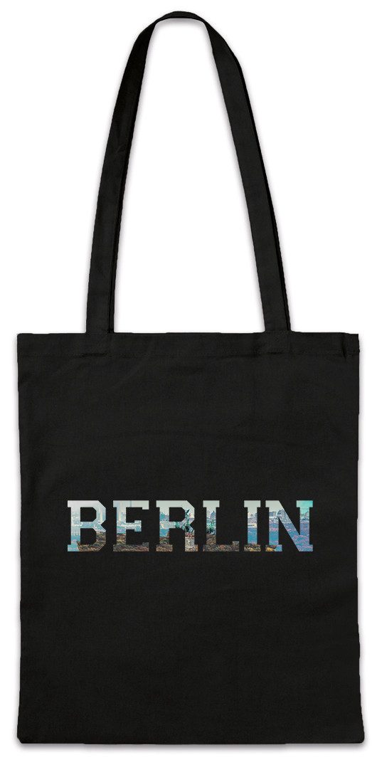 Urban Backwoods Beuteltasche Berlin Stofftasche Skyline Stadt City Deutschland Germany Techno (1-tlg), Kreuzberg Capital Hauptstadt Brandenburger