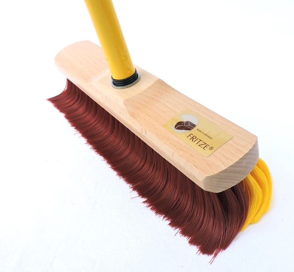 Fritze® Щетки для ковров Krallenbesen Haushalt 30 cm - Vielseitiger Indoorbesen, Teppiche, Abstreicher, alle Indoorbereiche, (Besen inkl. Stiel, 2-teilig), Innovativer Kehrbesen, edles Design, höchste Effektivität