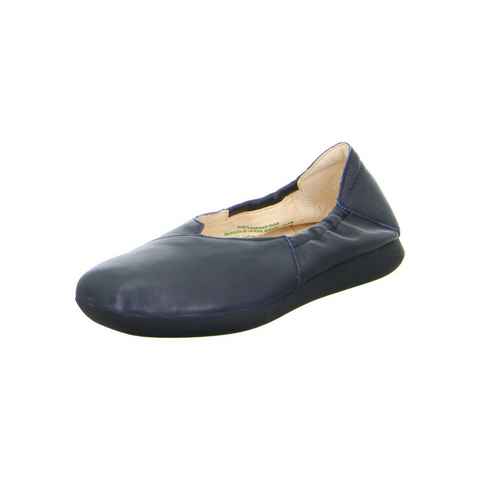 Think! Opua - Damen Schuhe Ballerina Glattleder blau