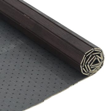 Teppich Teppich Rechteckig Dunkelbraun 70x200 cm Bambus, vidaXL, Rechteckig