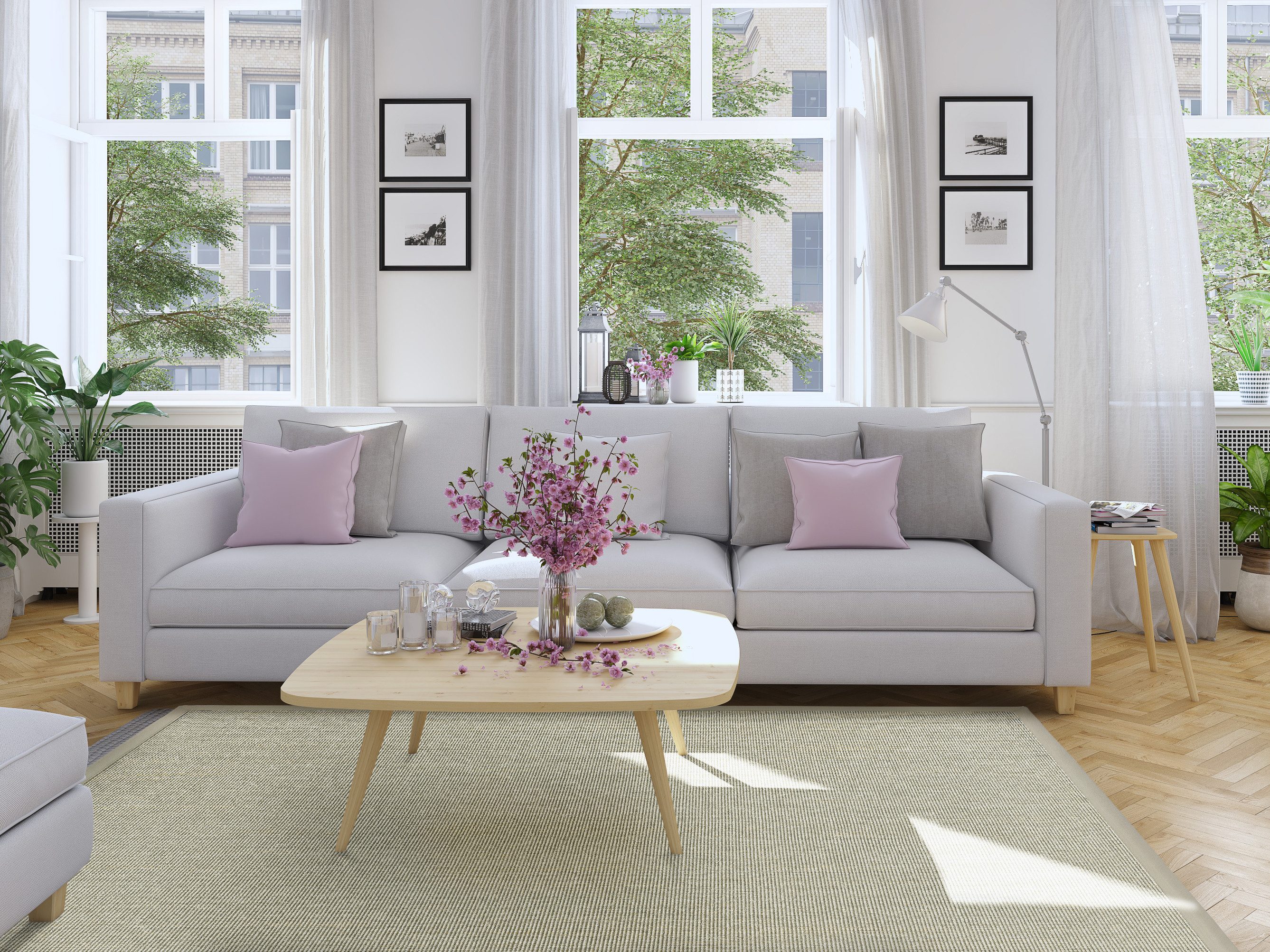Dekowe Sisalteppich Mara S2 mit Bordüre Spezial, rechteckig, Höhe: 5 mm, 100% Sisal, auch als Läufer, Wohnzimmer