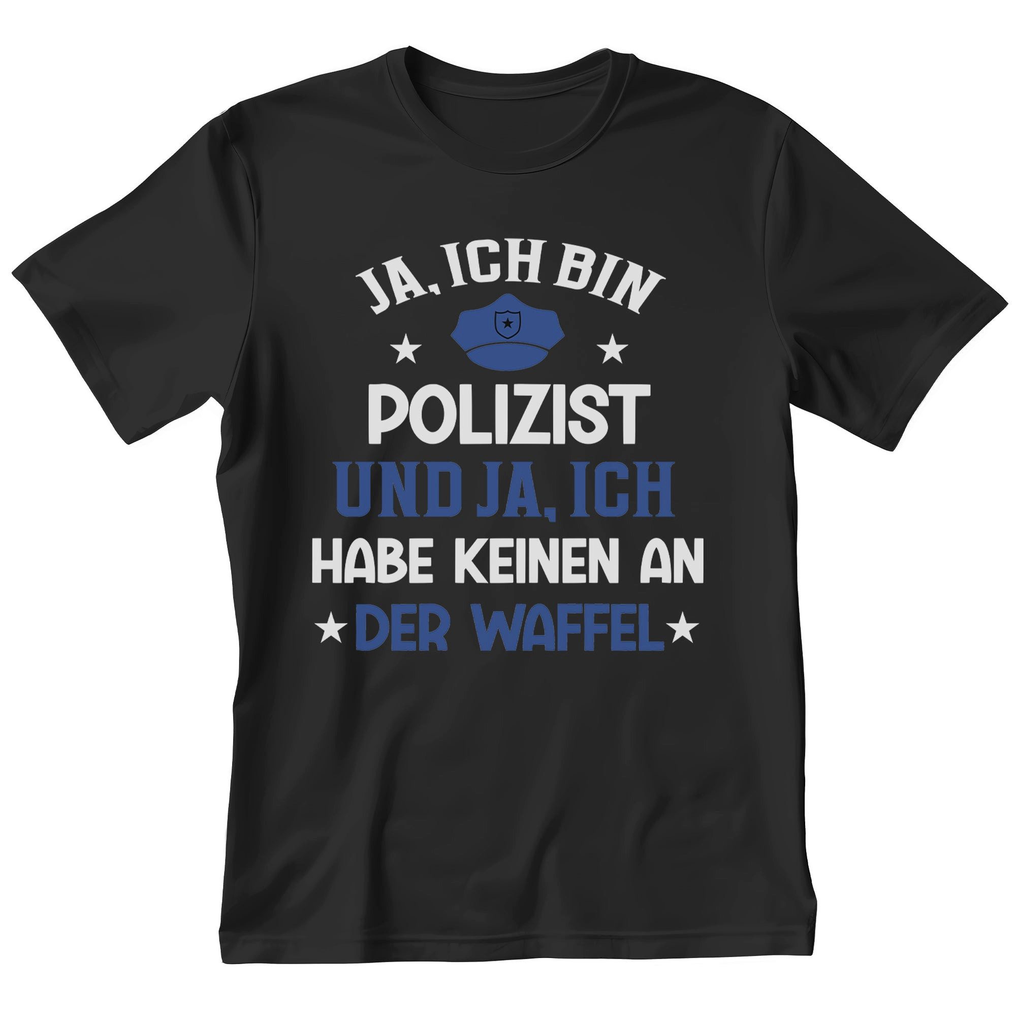 T-Shirt Polizist Geschenk Männer Spruch Beruf Ausbildung Studium