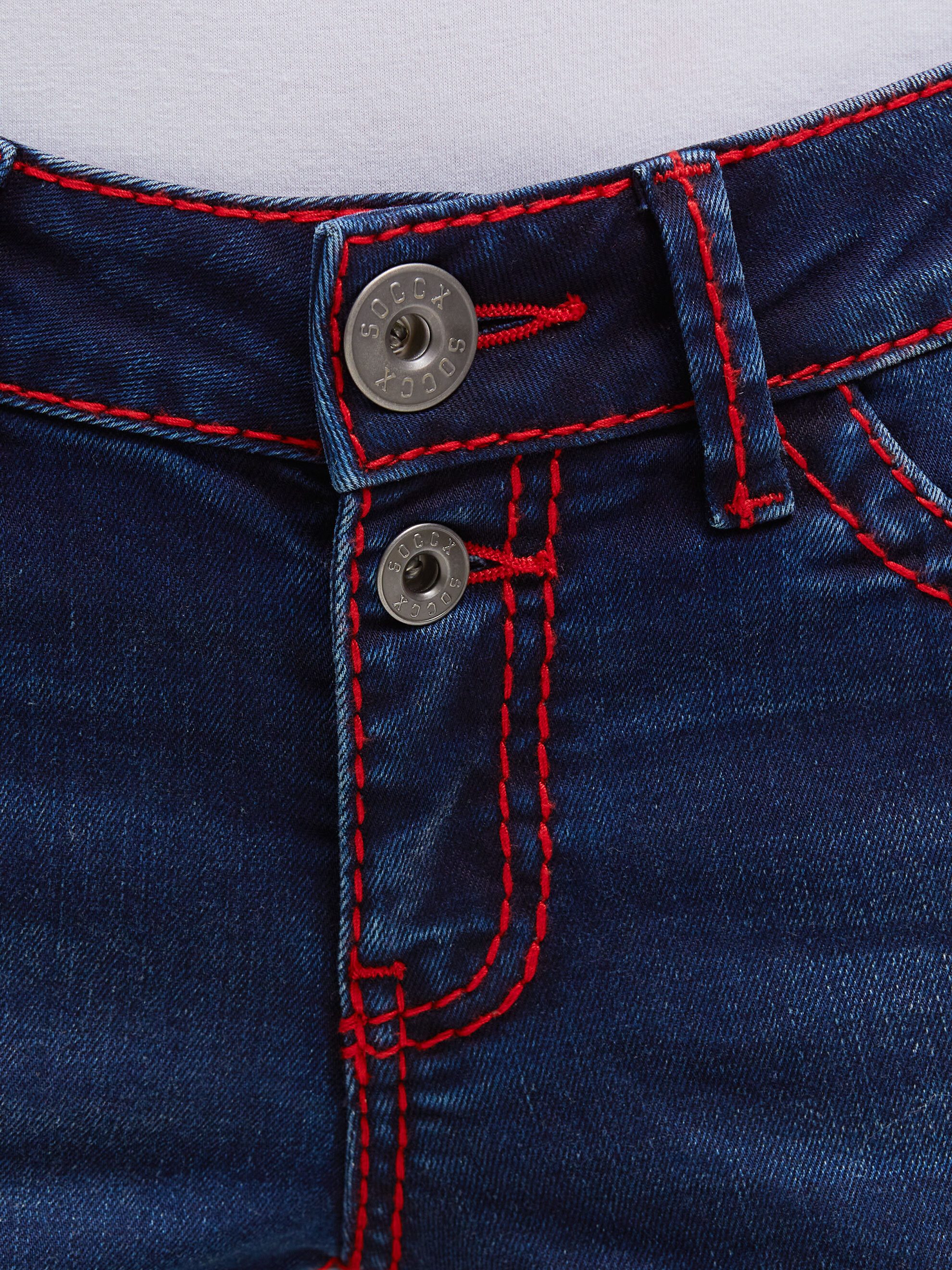 SOCCX Regular-fit-Jeans mit breiten Nähten – Bild 4 von 5