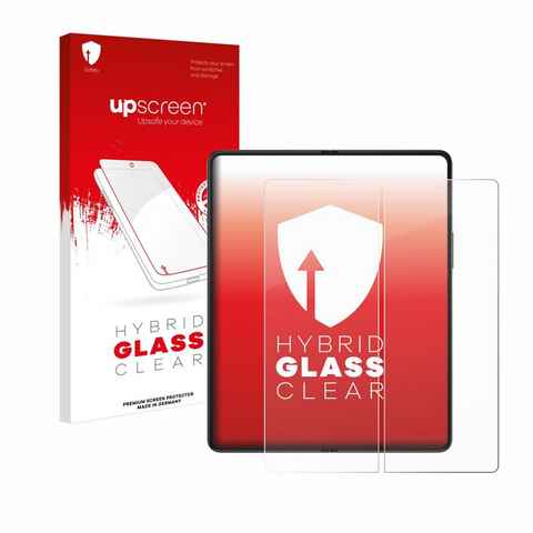 upscreen flexible Panzerglasfolie für Samsung Galaxy Z Fold 3 5G (Inneres Display), Displayschutzglas, Schutzglas Glasfolie klar