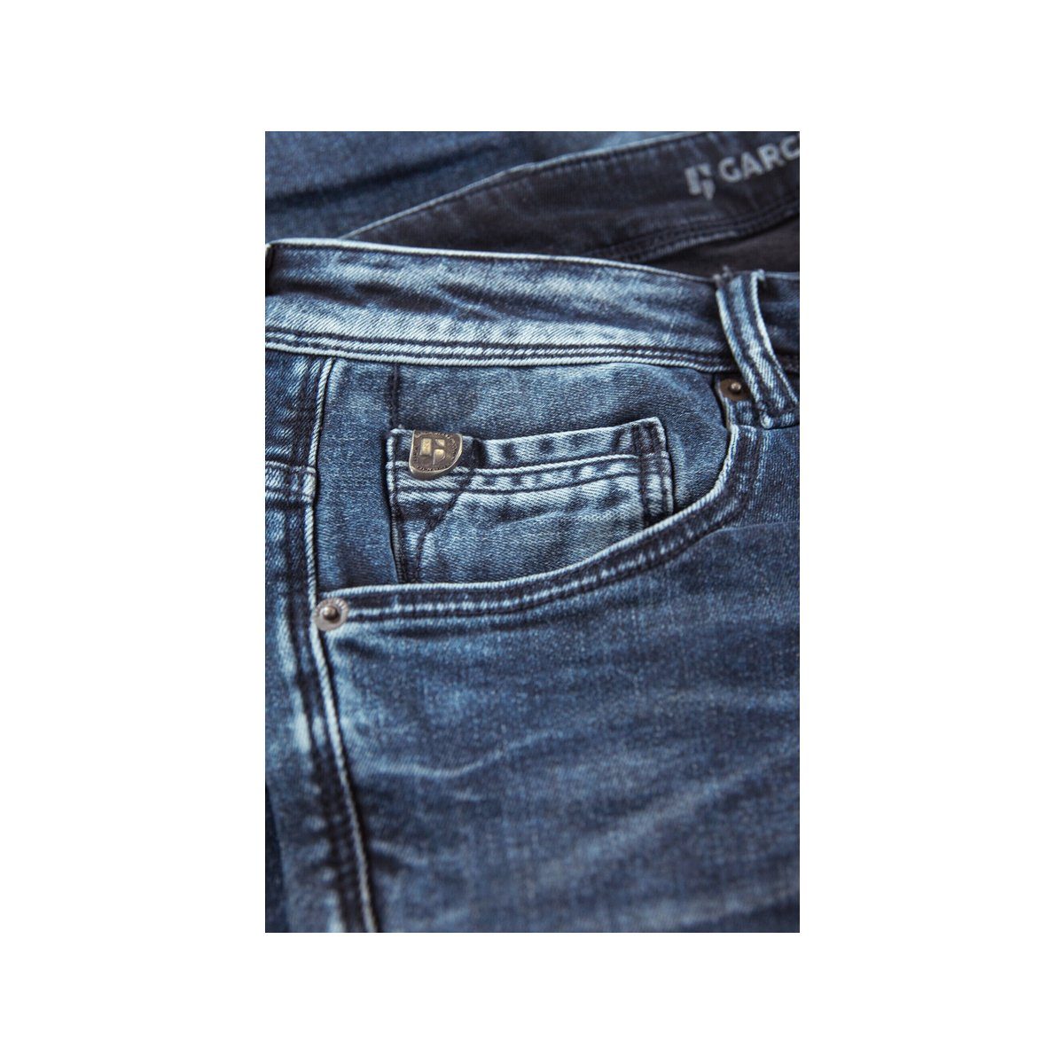 Garcia dunkel-blau (1-tlg) 5-Pocket-Jeans