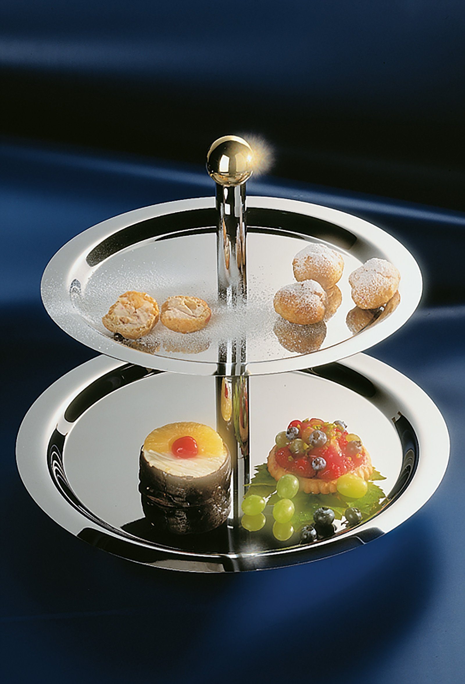 APS Etagere Finesse, Metall, 2-stufig, Höhe 30 cm