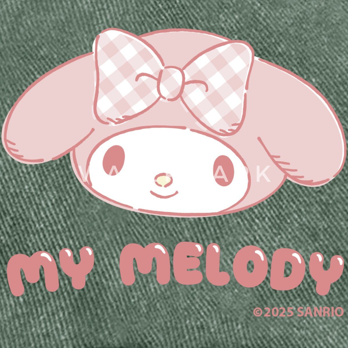 Spreadshirt Baseball Cap My Melody Portrait Vintage Cap (1-St)