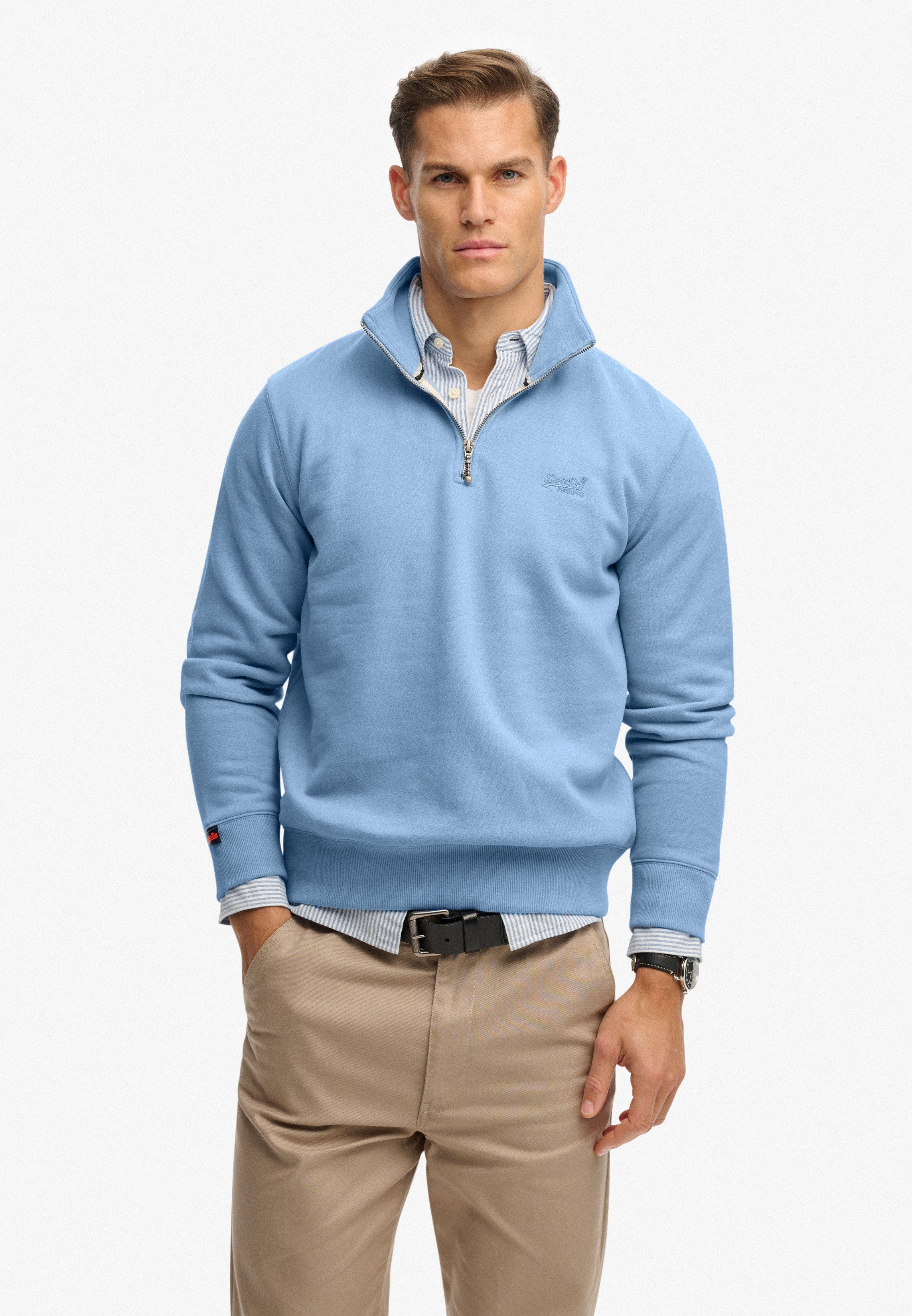 Sweatshirt ESSENTIAL LOGO HENLEY