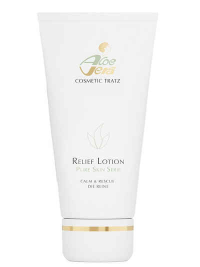 Aloe Vera Cosmetic Tratz Hautcreme Relief Lotion PURE SKIN, 1-tlg., zu Unreinheiten neigende Haut