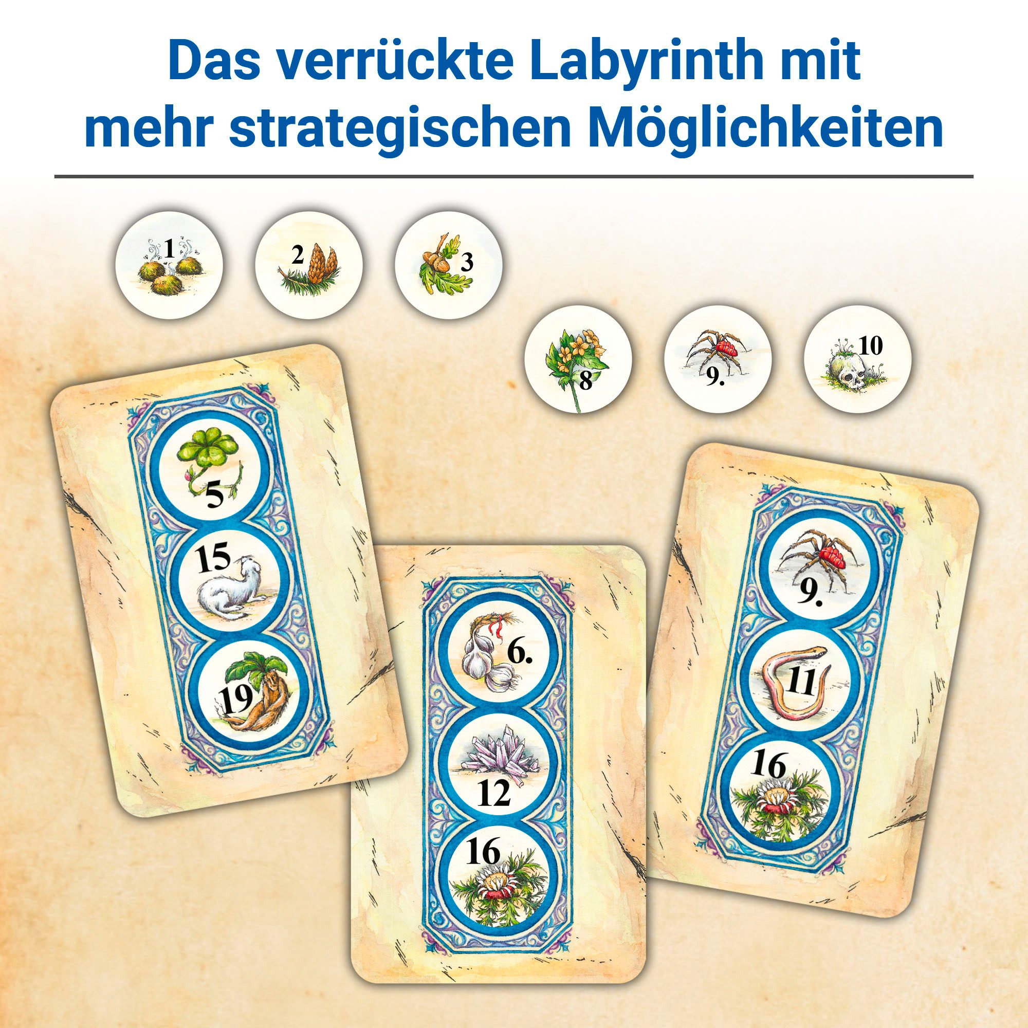 Ravensburger Spiel Labyrinth der Meister, Made in Europe