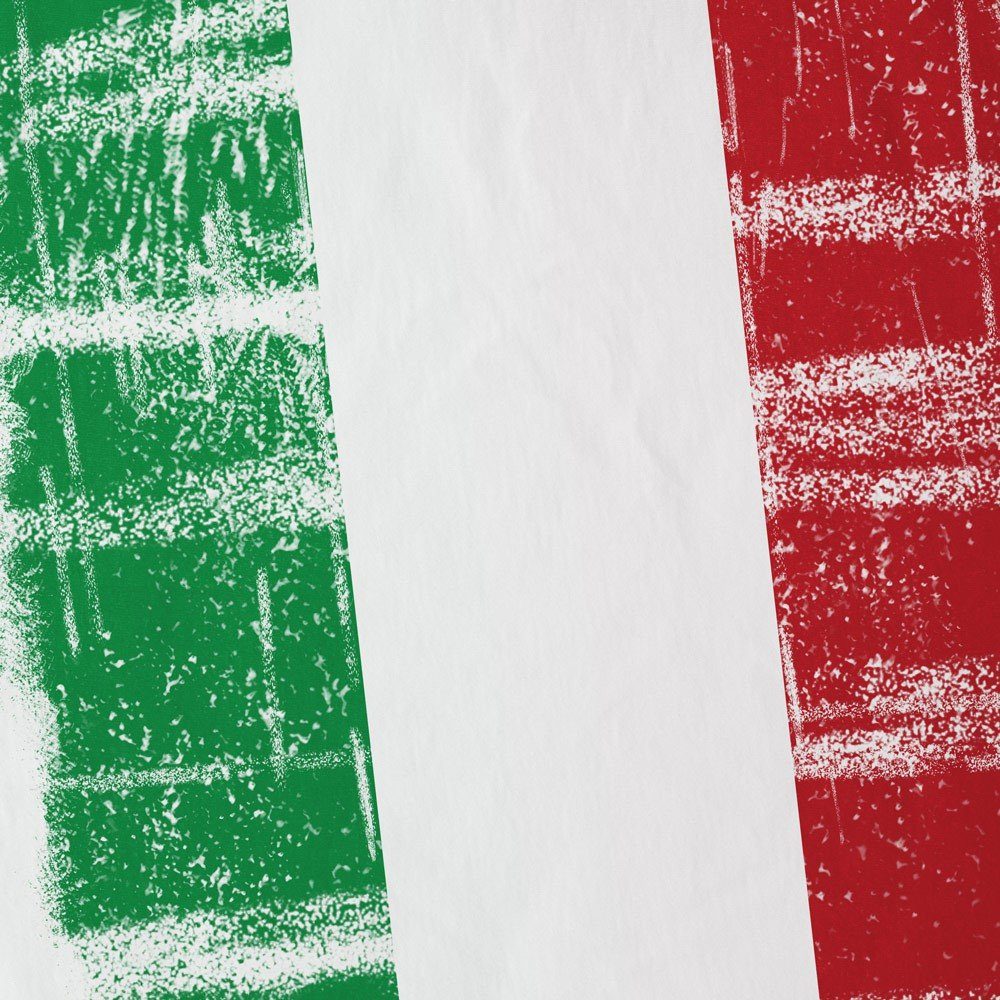 Italien Vintage style3 Kinder Print-Shirt Flagge T-Shirt