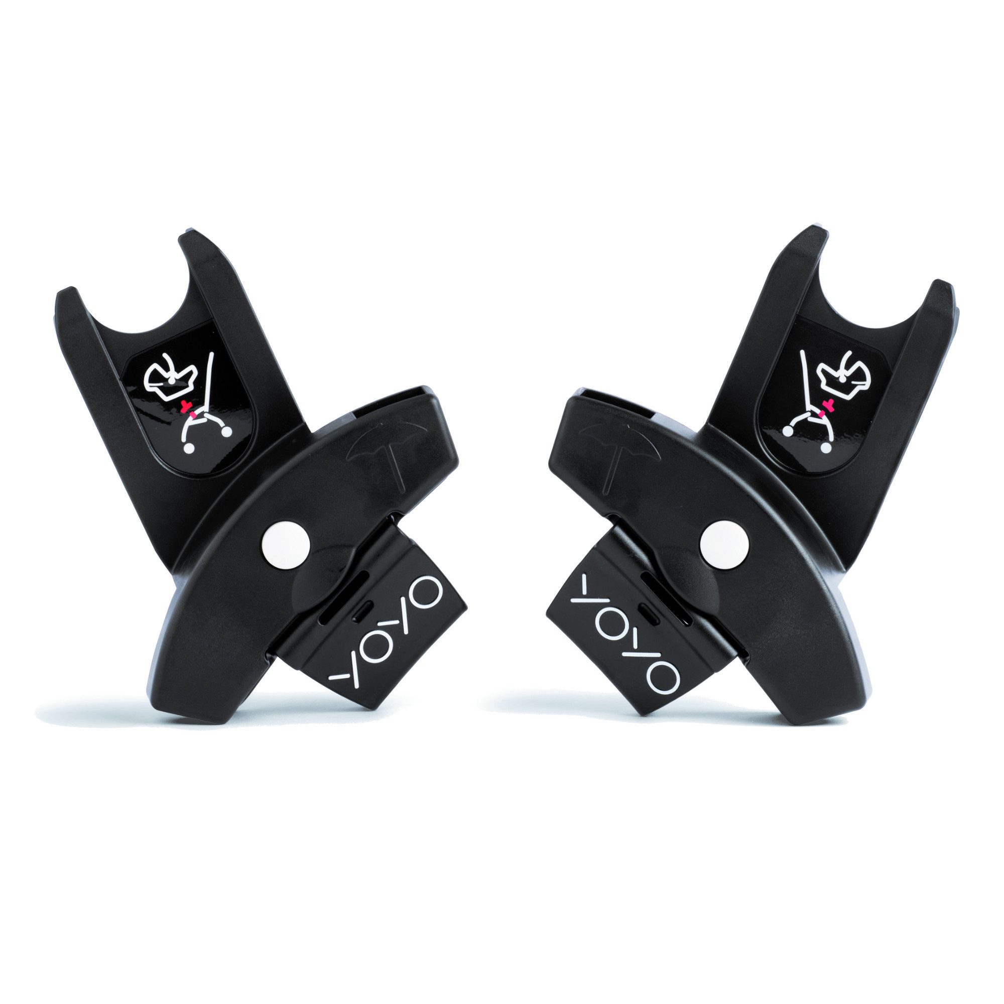 Stokke Kinderwagen-Adapter YOYO Autositzadapter - Größe M, Zur Verwendung mit dem YOYO Kinderwagen