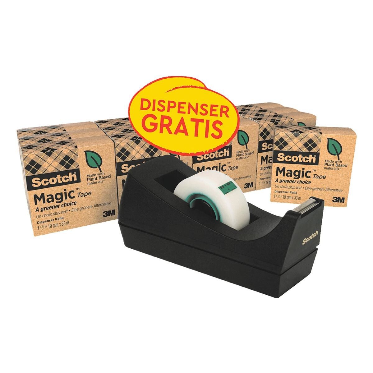 SCOTCH Klebeband Magic 900 19 mm x 33 m günstig online kaufen