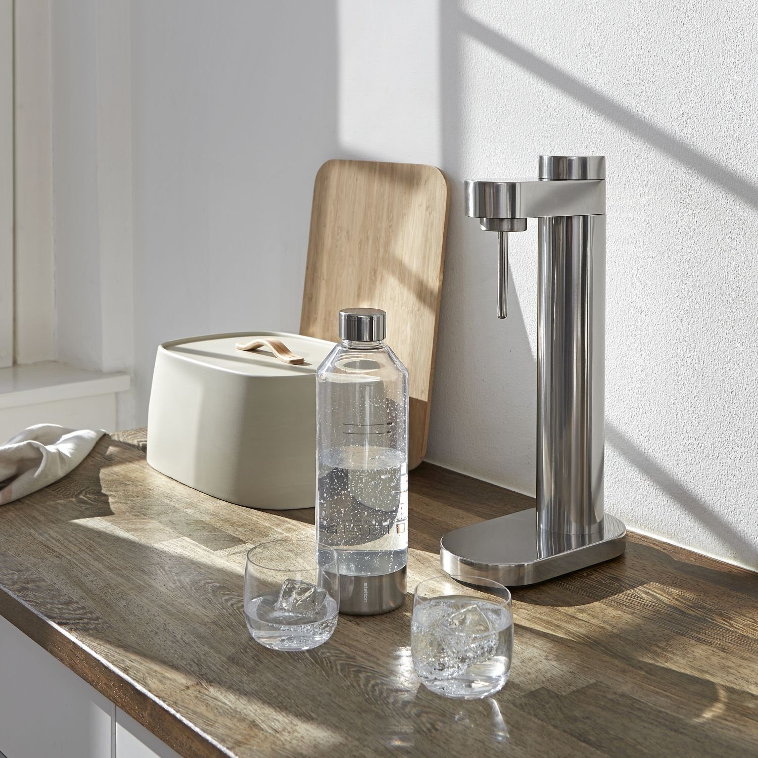 Stelton Wassersprudler Flasche Brus