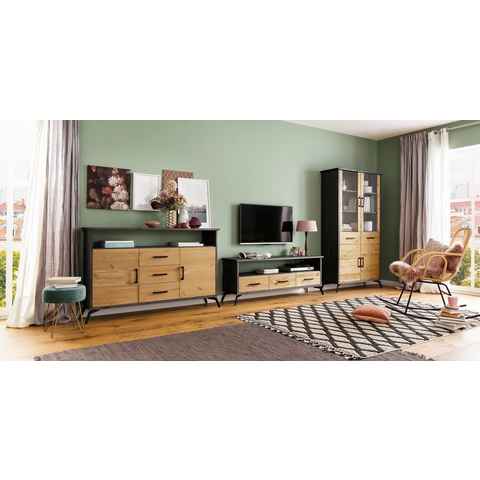 Home affaire Sideboard Lisa, mit Metallgriffen, Breite 148 cm