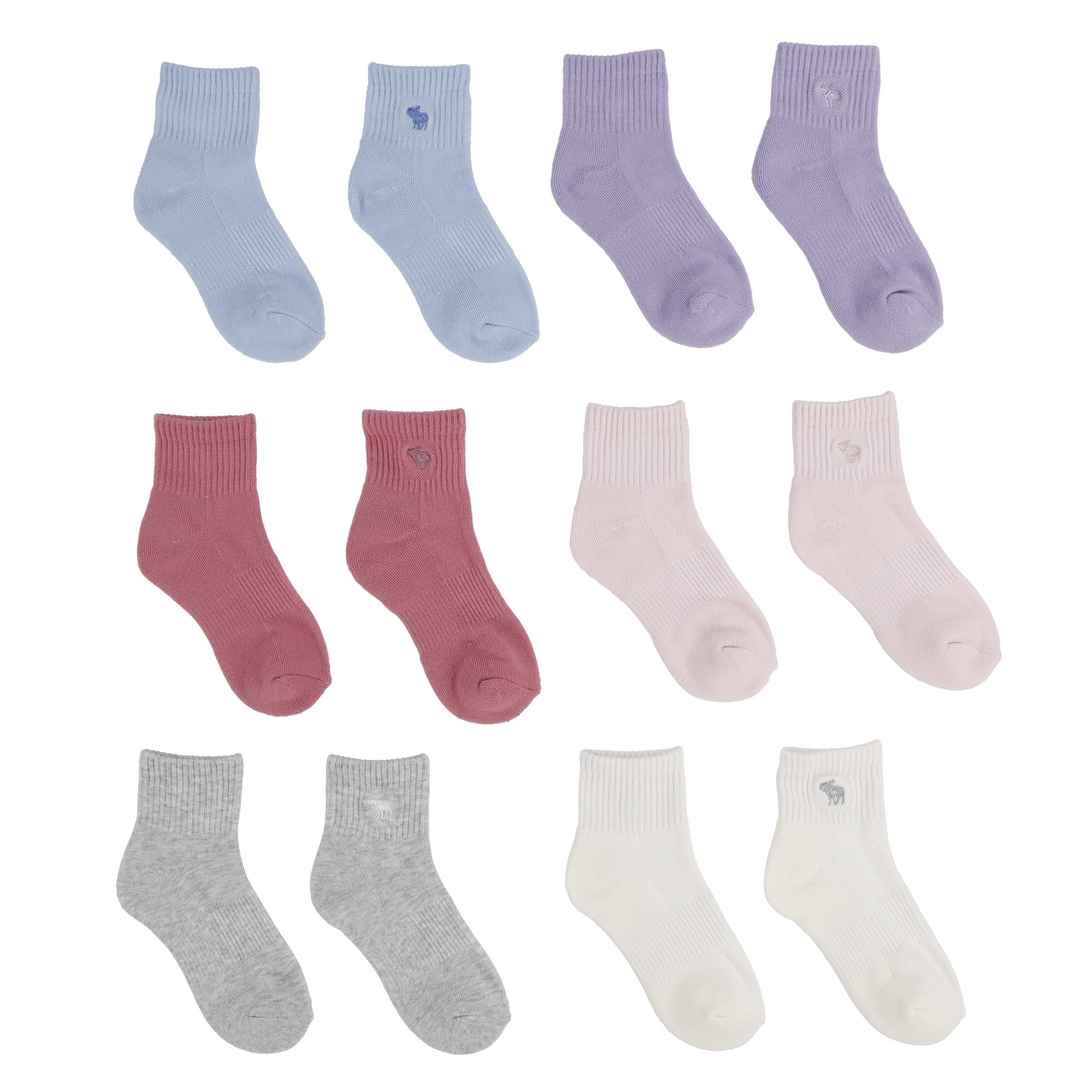 Abercrombie Kids Basicsocken AFHN 6PK ANKLE SOCK (6-Paar)