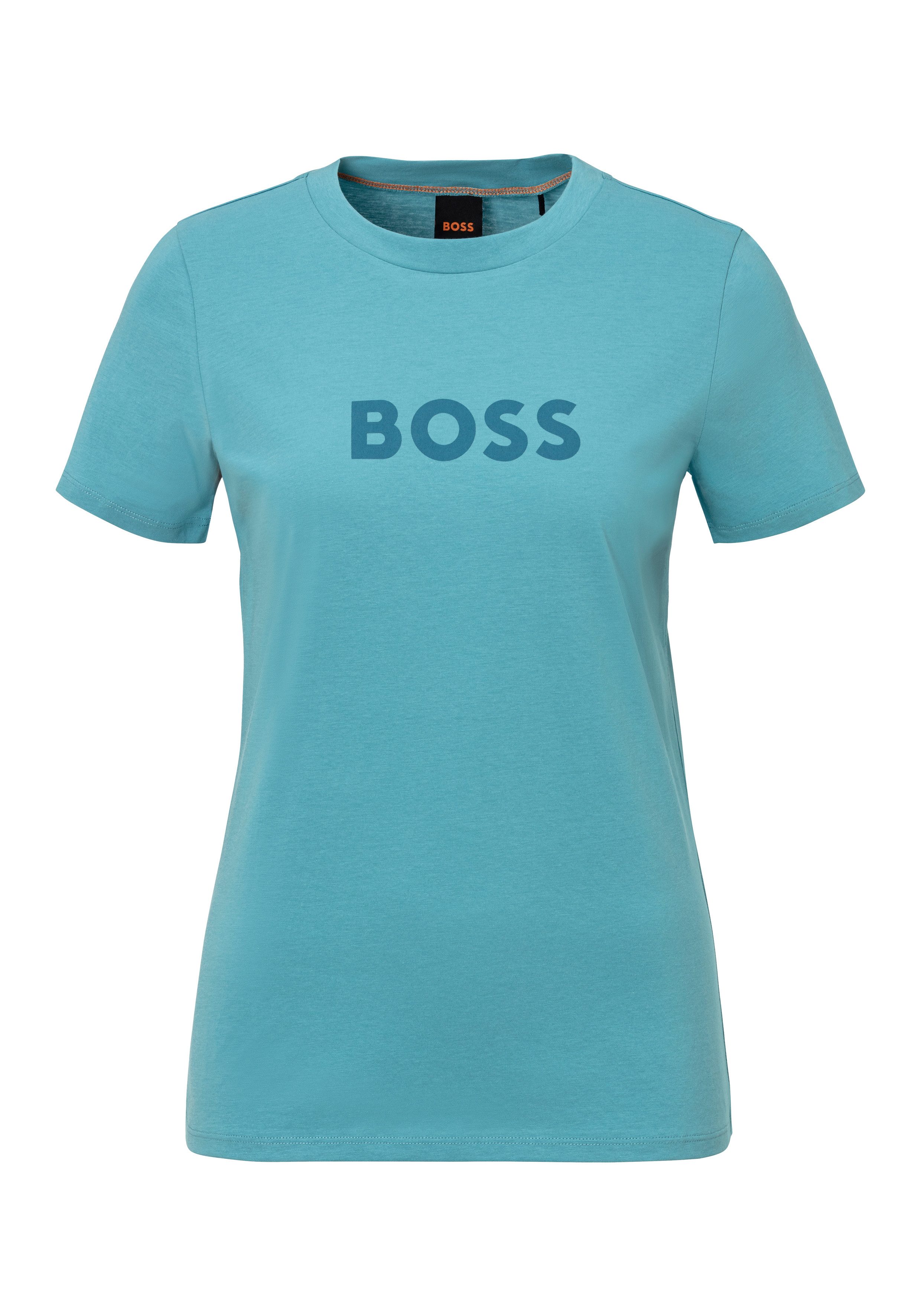 BOSS ORANGE T-Shirt Elogo Premium Damenmode günstig online kaufen
