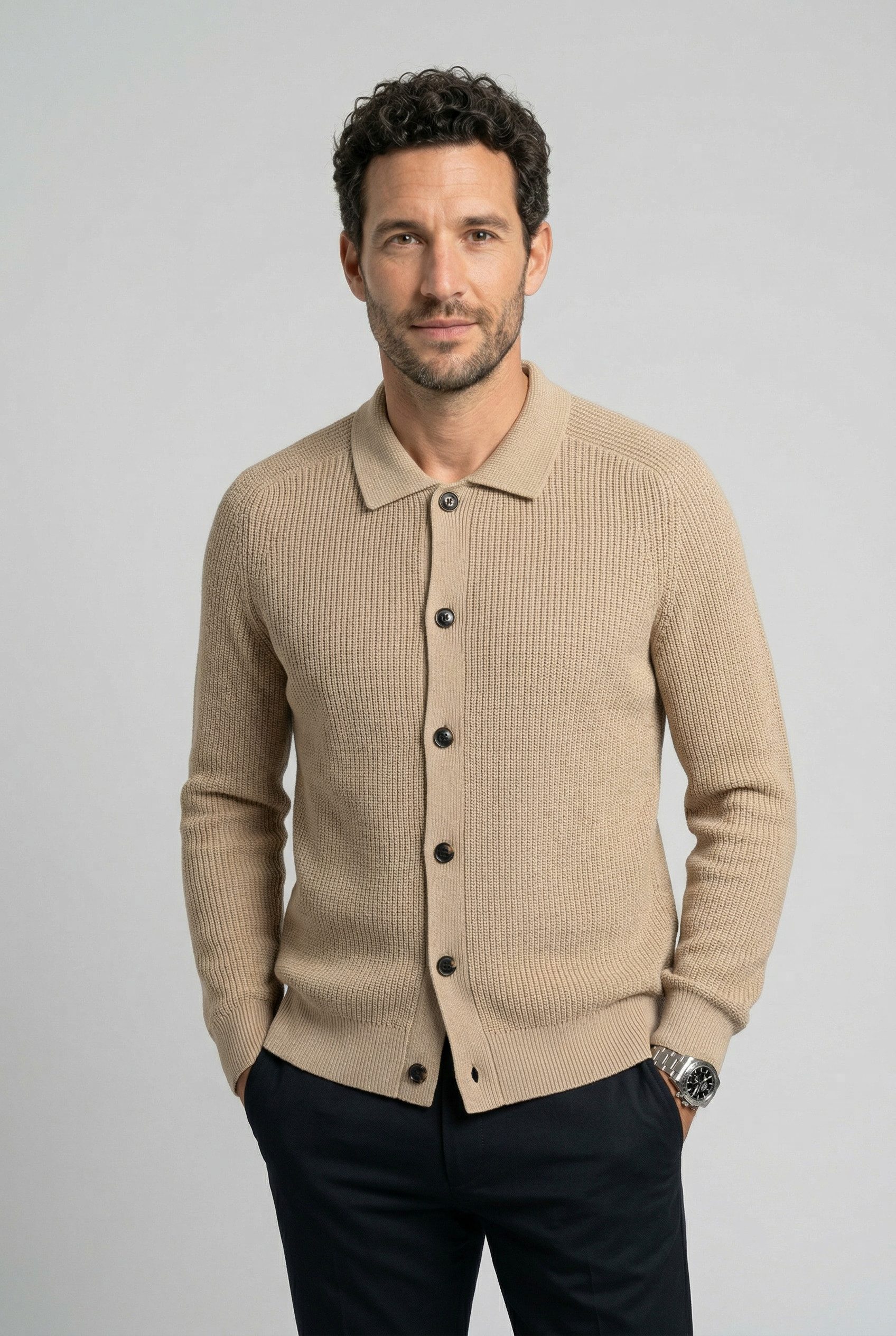 OLYMP Strickjacke Strick, regular fit