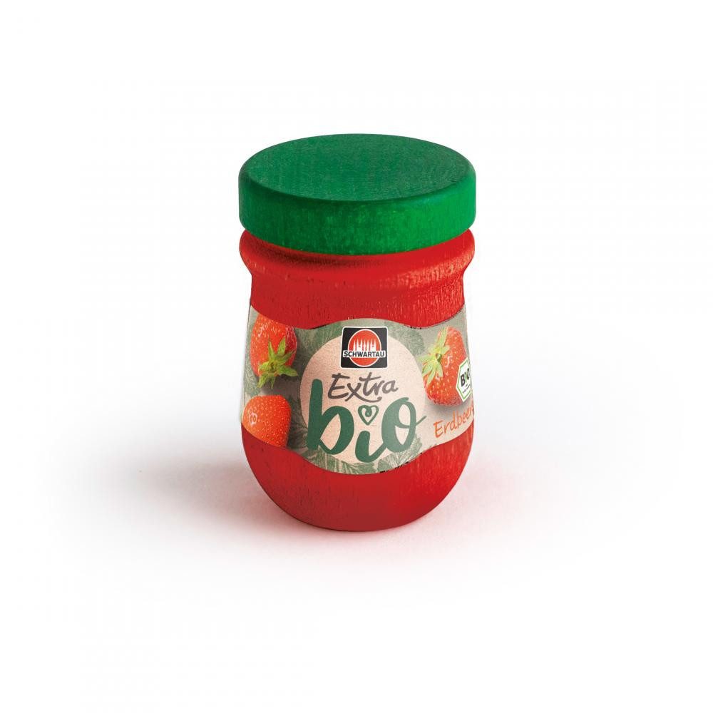 Erzi® Spiellebensmittel Marmelade Schwartau Erdbeere, (Set, 1-tlg., 1), Made in Germany
