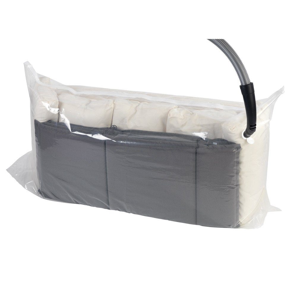 WENKO Kleiderschutzhülle Universal-Vakuumbeutel CUBE XXL - 90 x 180 x 50 cm, WENKO