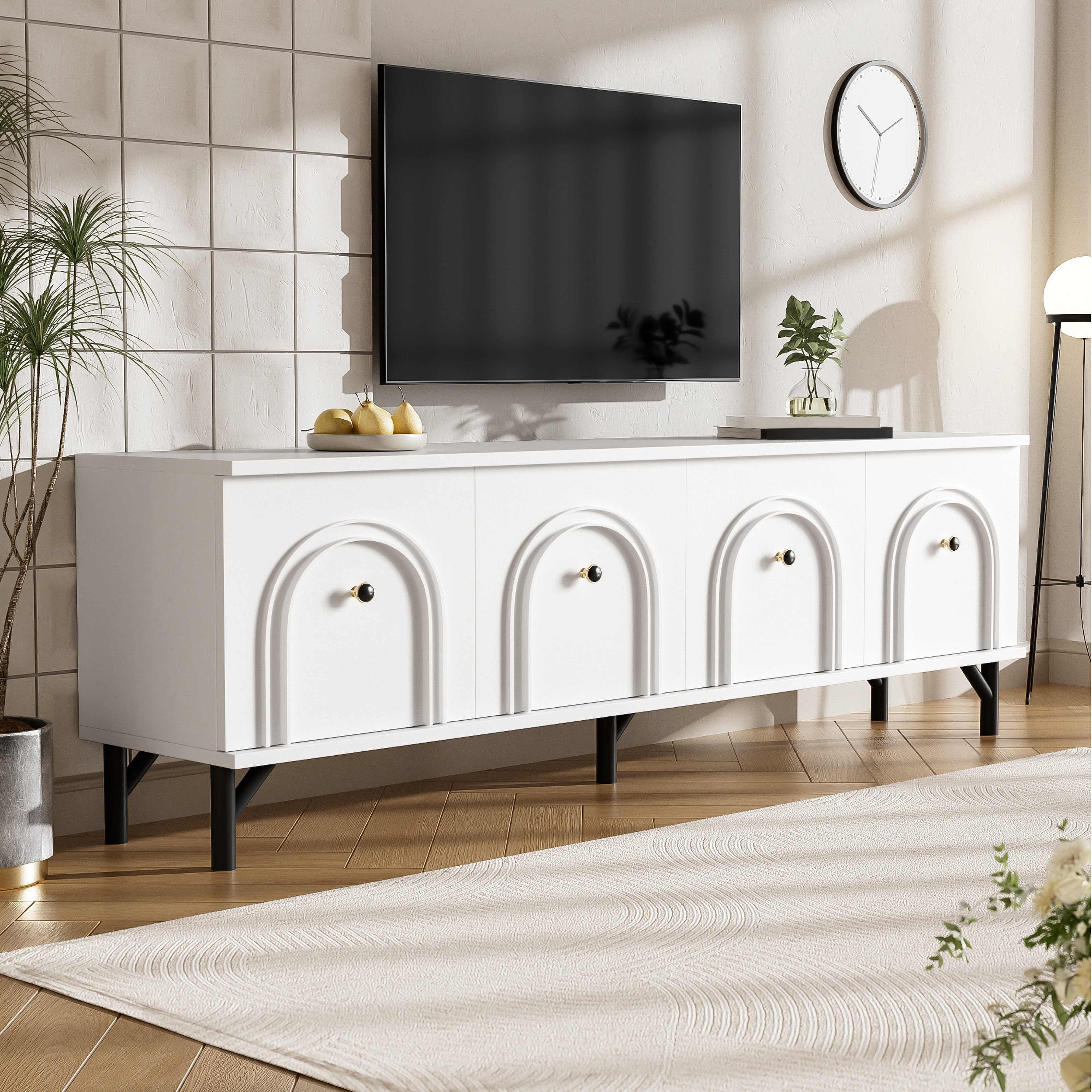 BlingBin TV-Schrank Lowboard TV-Board TV-Möbel TV-Tisch Fernsehtisch Fernse günstig online kaufen