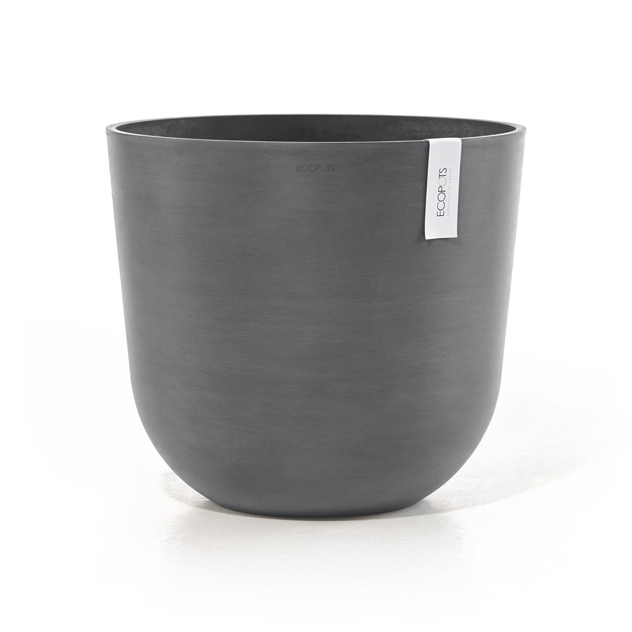 ECOPOTS Pflanzkübel Ecopots Pflanztopf Oslo Ø 45 x 39,4 cm grau