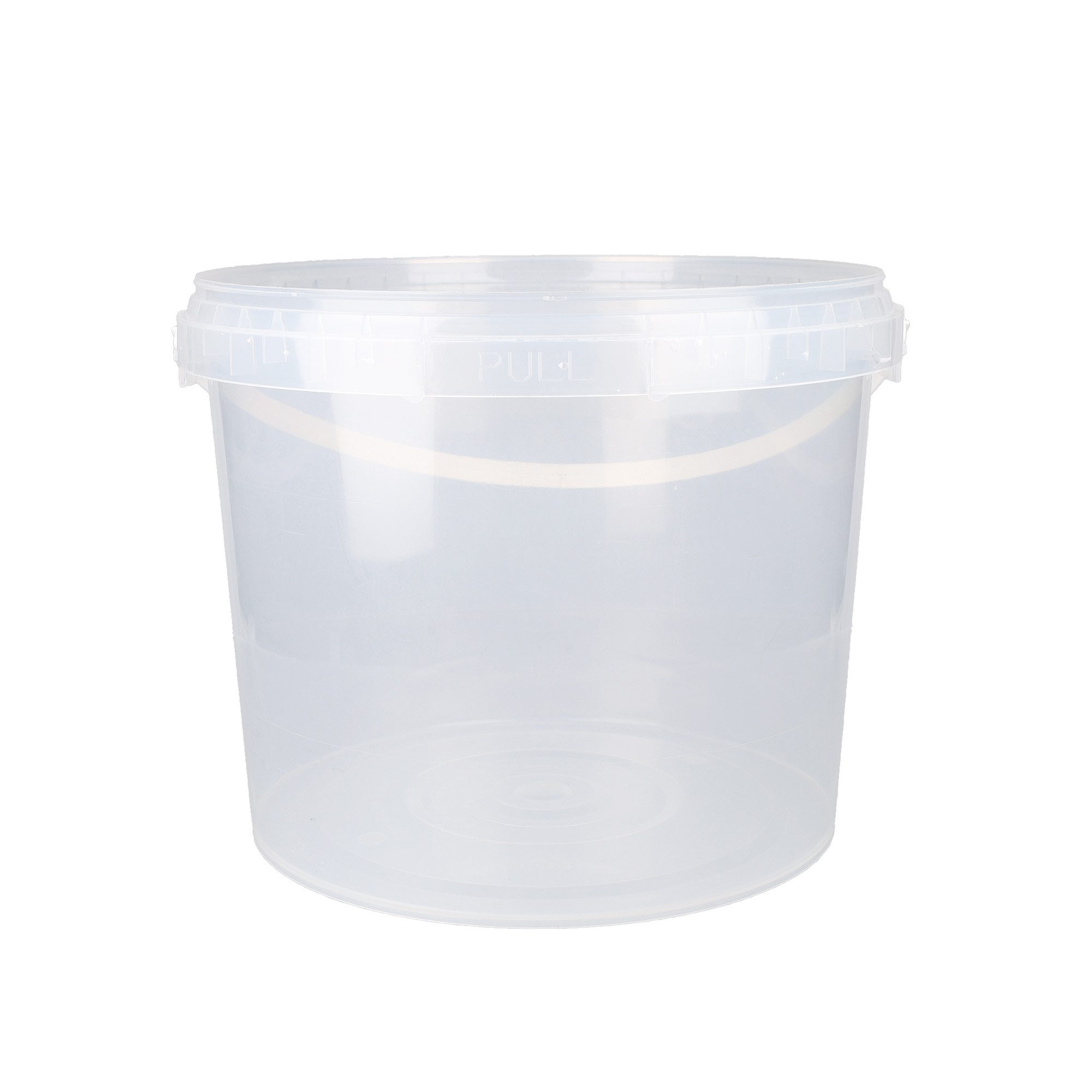 FixedByU Putzeimer Eimer mit Kunststoffgriff, PP, rund, 5 Liter, Lebensmittelecht, (Eimer-Set, 1-tlg., Eimer mit Deckel), luftdicht, stapelbar, lebensmittelecht, rutschsicher, recyclebar