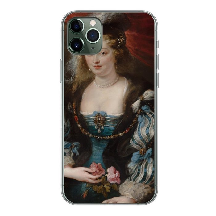MuchoWow Handyhülle Porträt einer Frau - Gemälde von Peter Paul Rubens Handyhülle Apple iPhone 11 Pro Max Smartphone-Bumper Print Handy