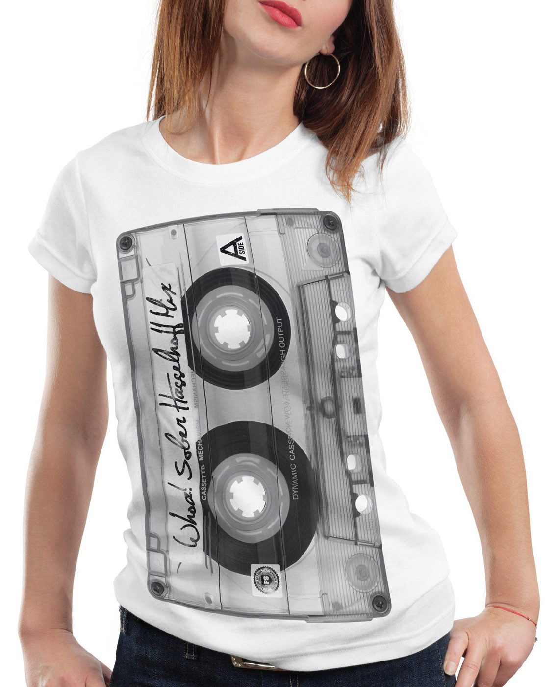 style3 T-Shirt DJ Kassetten fotodruck mc günstig online kaufen